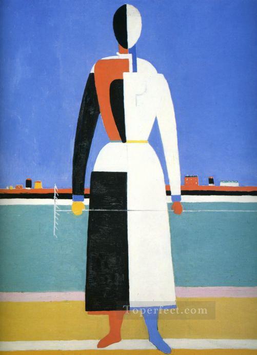 woman with rake Kazimir Malevich Oil Paintings